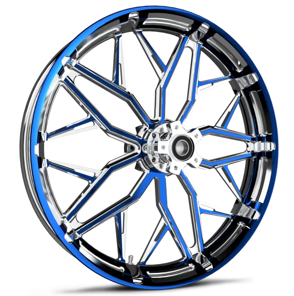 Static Society Rims Static Dyeline Blue Wheel - RYD Forged Wheels