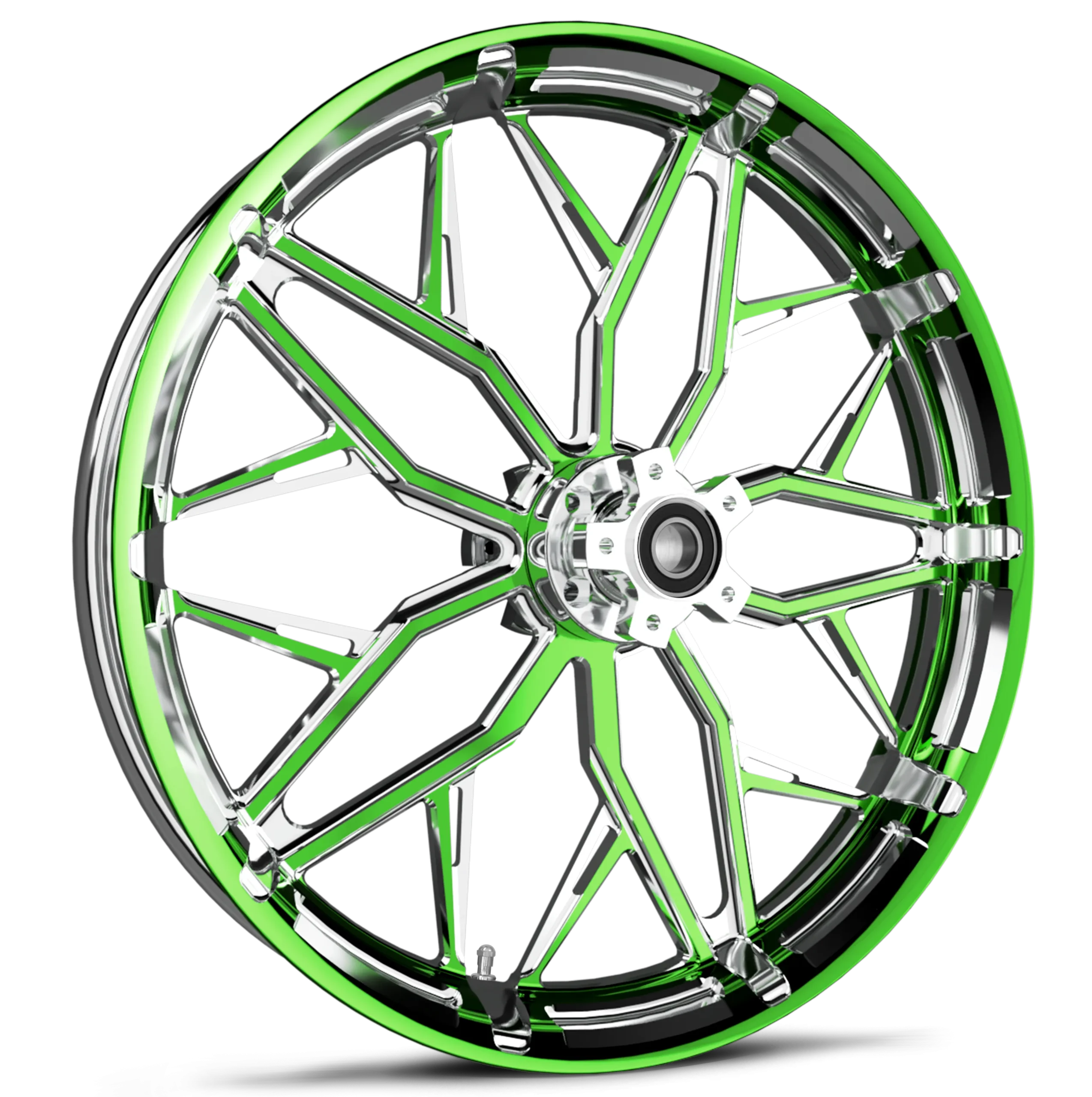 Static Dyeline Green Wheel
