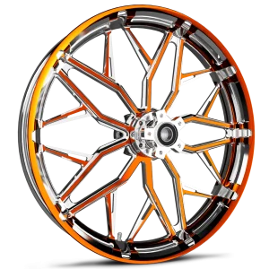 Static Dyeline Orange Wheel