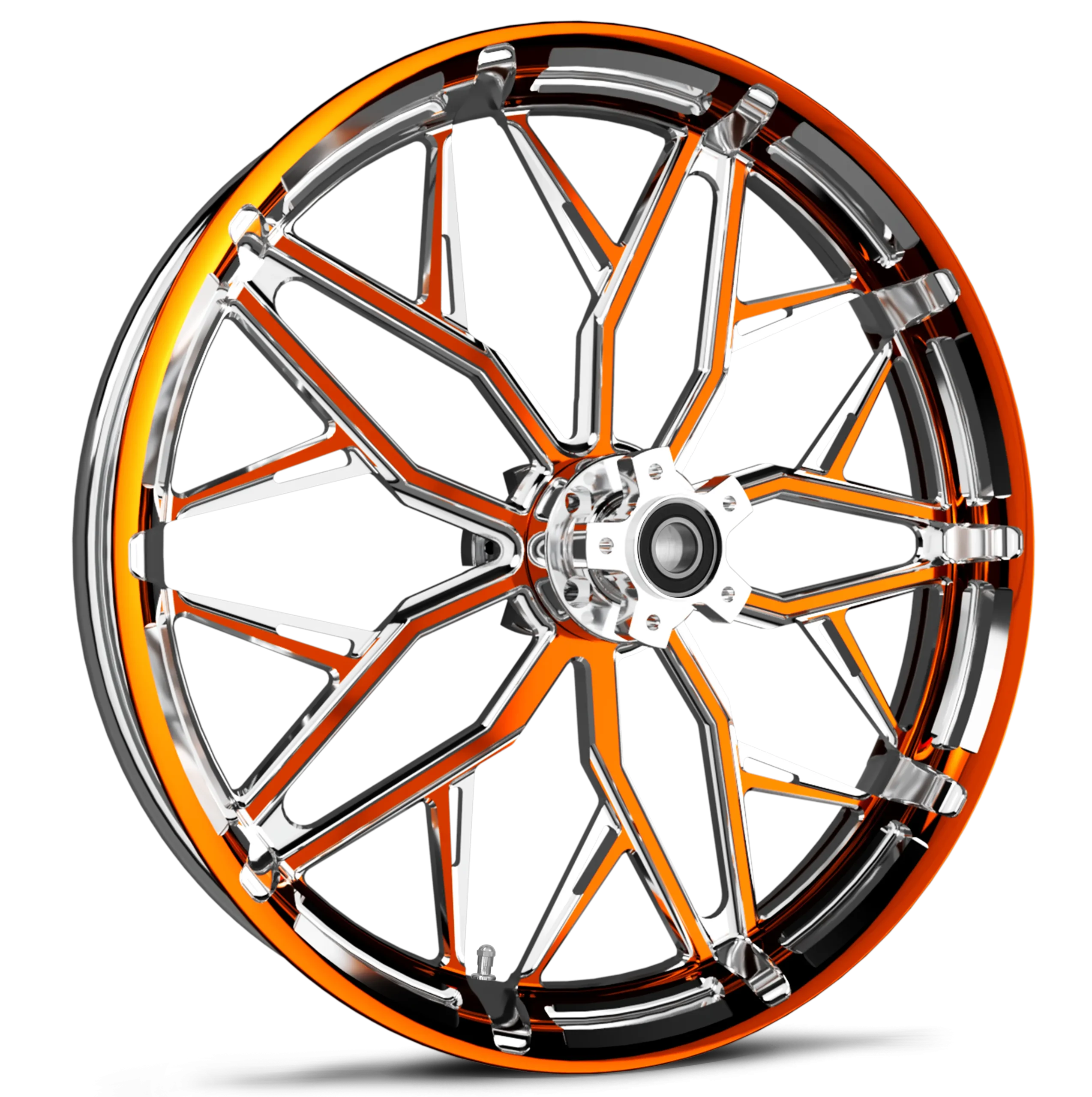Static Dyeline Orange Wheel