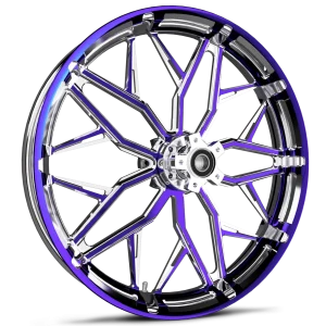 Static Dyeline Purple Wheel