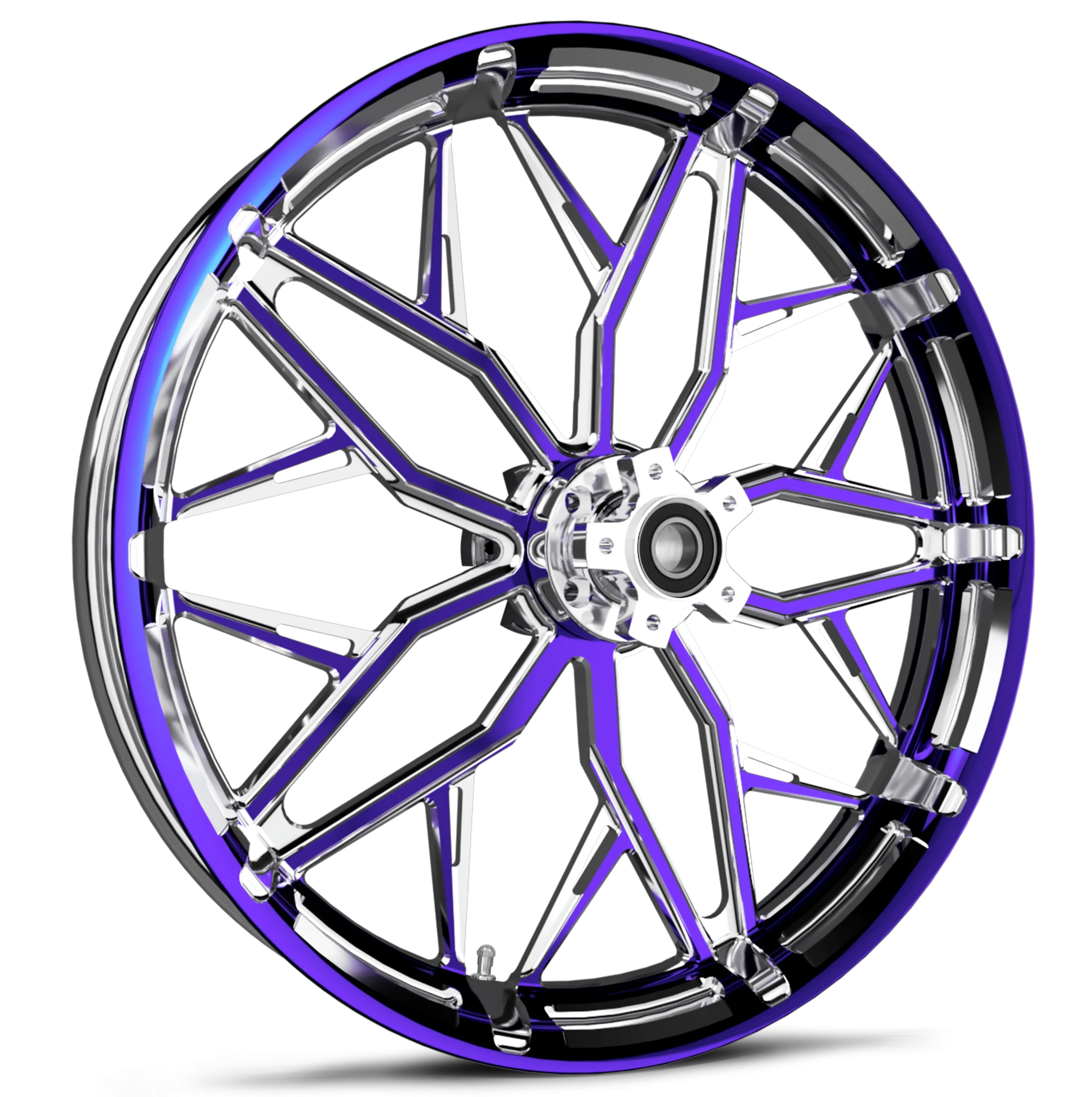 Static Dyeline Purple Wheel