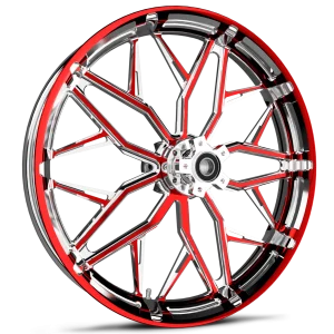 Static Dyeline Red Wheel