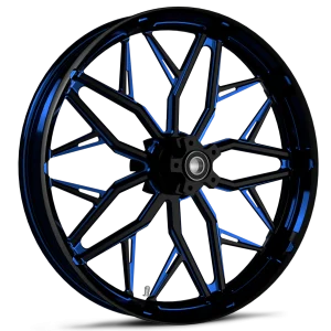 Static Touch Of Color Blue Wheel