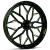 Static Touch Of Color Green Wheel