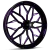 Static Touch Of Color Purple Wheel