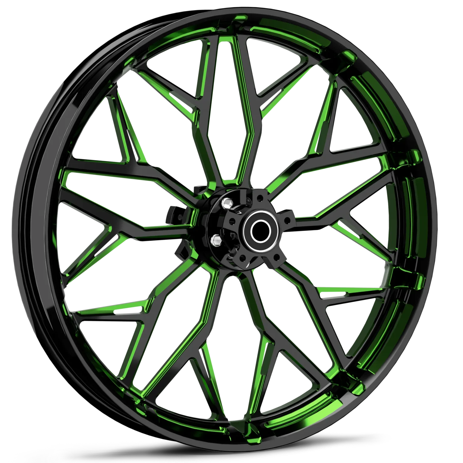 Static Touch Of Color Green 21 x 3.25 Wheel
